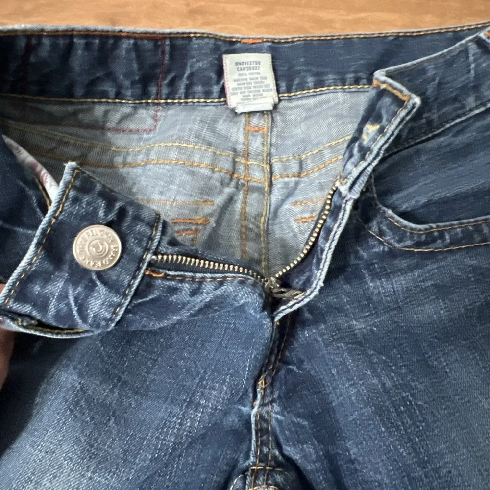 Vintage‎ True Religion World Tour Men's Jeans Billy Row 28 Seat 34 USA